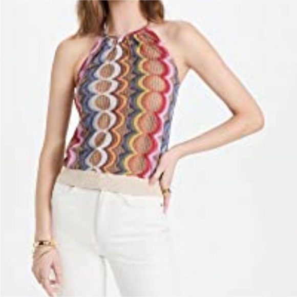 NWT 🤗 Ramy Brook Milana Halter Top sparkly - Picture 14 of 14